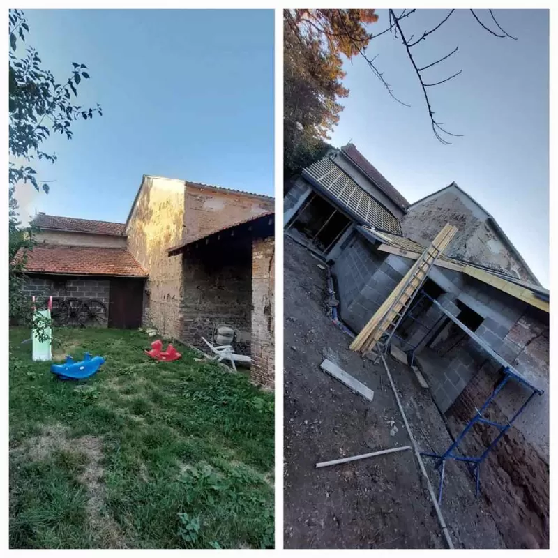 Travaux de maçonnerie, Saint-Just-Saint-Rambert, Mon extérieur