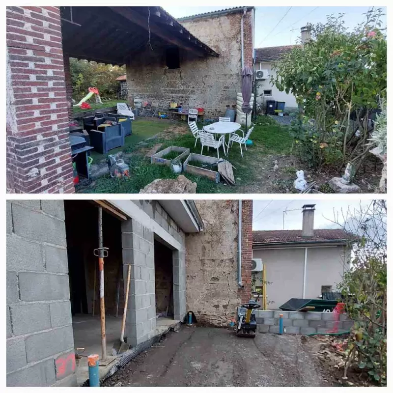 Travaux de maçonnerie, Saint-Just-Saint-Rambert, Mon extérieur