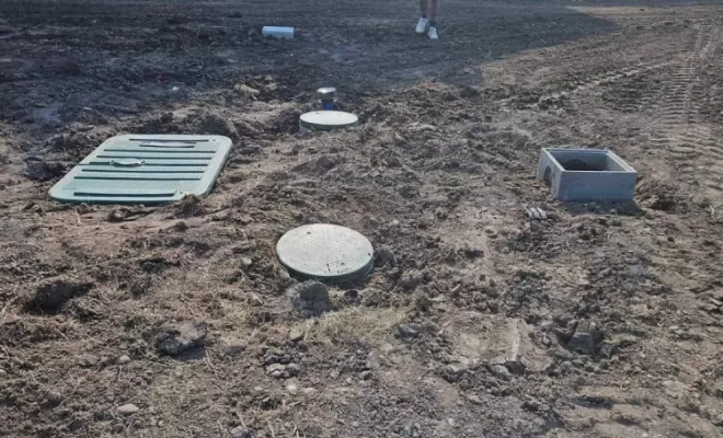 Installation d'une fosse septique ecoflo 6EH à Sury le comtal, Saint-Just-Saint-Rambert, Mon extérieur