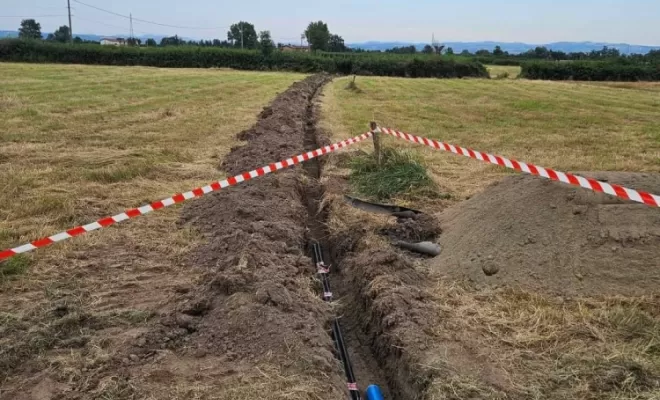 Installation d'une fosse septique ecoflo 6EH à Sury le comtal, Saint-Just-Saint-Rambert, Mon extérieur