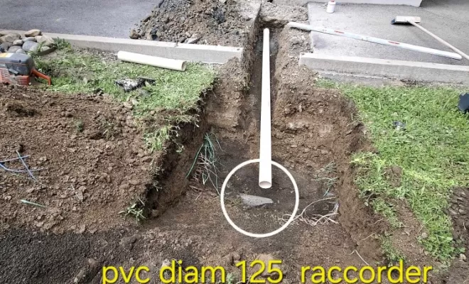 Réparation d'un Réseau d'eau usée non raccordé avec création d'un regard de visite et en finition la pose de pavés tépia gris à Saint Paul-en-Jarez , Saint-Just-Saint-Rambert, Mon extérieur
