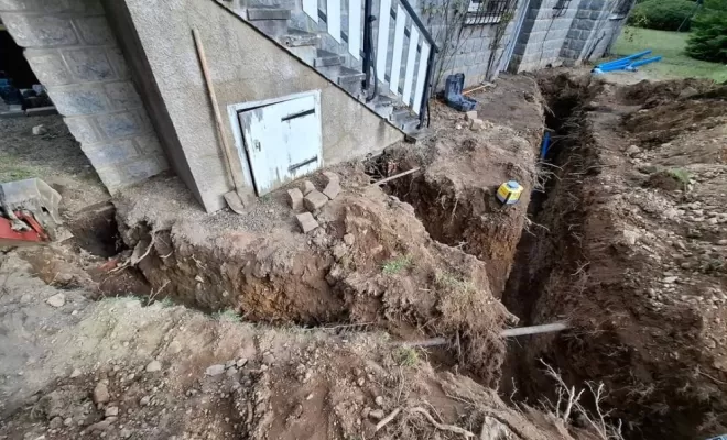 Déviation et reprise des réseaux eaux usées à Usson en Forez, Saint-Just-Saint-Rambert, Mon extérieur