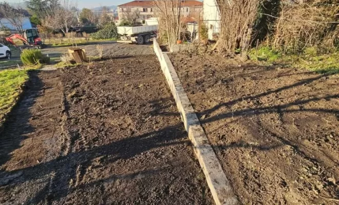 Remblaiement et drainage à Villars, Saint-Just-Saint-Rambert, Mon extérieur